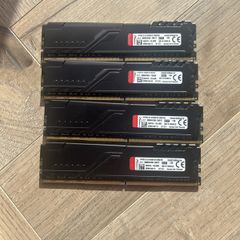 Kingston Fury HyperX DDR4 128GB RAM 4x32GB