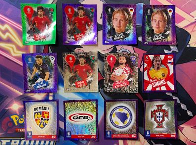 Topps UEFA EURO 2024 Germany Parallel Stickers