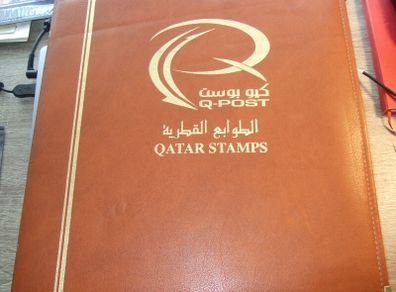 Stamp Album From Qatar.
