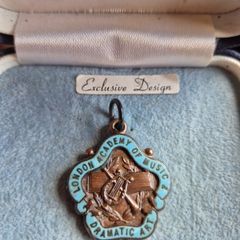 Elsie Bennett Elocution medal 1947 London Academy of Music and Dramatic Art
