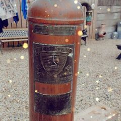 1930s Copper & Brass 303 Fire Extinguisher