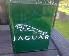 Jaguar  oil can