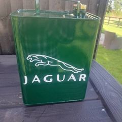 Jaguar  oil can