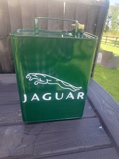 Jaguar  oil can