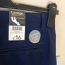 NEW navy trousers (age 12-13) Image 4
