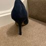 NEXT Shoes Navy Suede Heels Image 6