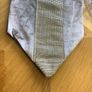Beautiful Silver Beaded Table Runner Image 2