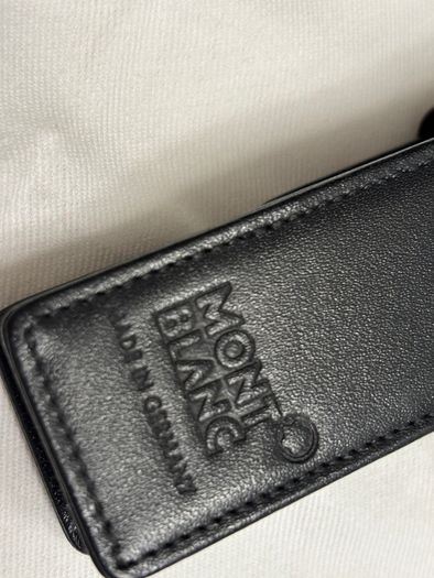 Montblanc single pen bag leather