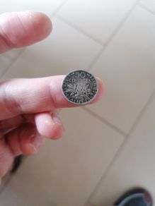 1908 France Silver 50 centimes Coin