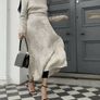 Zara printed dress ecru white with black dots, Small Image 5