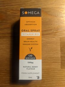 Somega Vitamin B12 Oral Spray 1200ug