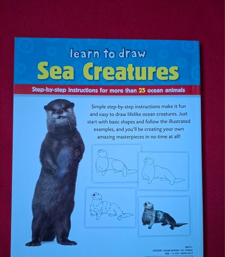 Learn to Draw Sea Creatures Book