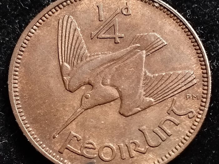 Ireland - 1939 - Farthing - AU - KM.9 - [2789]