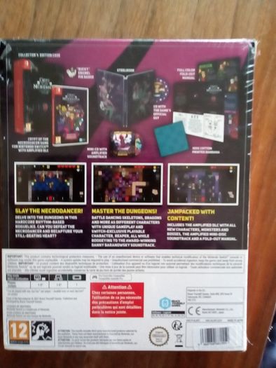 (sealed) Crypt of the NecroDancer - Collectors Edition - Nintendo Switch game