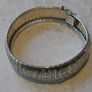 Vintage Unisex Sterling Silver 925 Articulated Bracelet - 28g, 19cm Image 9