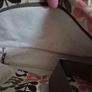 Orla Kiely Pink Green Tan Ivory Floral Stem Oilcloth Crossbody Bag Image 6
