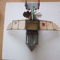 Chicken Run Rocky's Flying Machine Action Figure