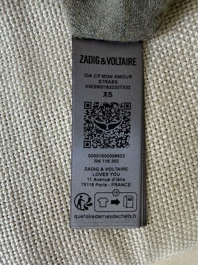 Zadig and Voltaire Cashmere Knit