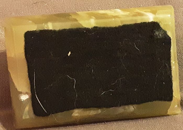Green onyx table lighter