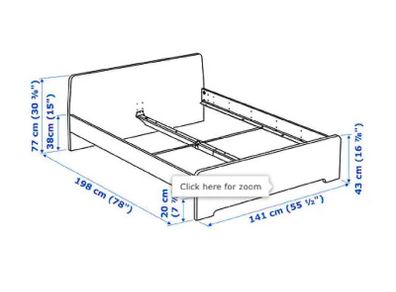 IKEA Askvoll bedframe