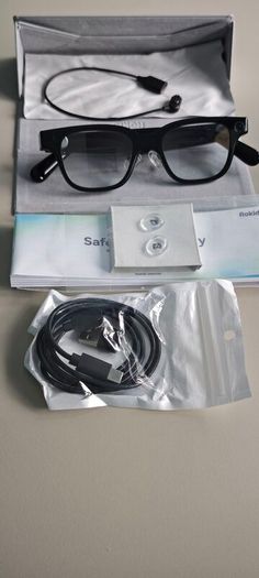 Rokid Glasses Smart AI&AR Glasses with 12MP Camera 89 Languages Live Translation