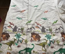 Next Kids Eyelet Dinosaur Prehistoric Curtains