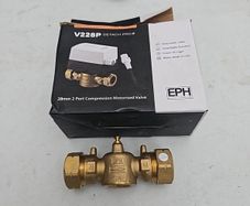 EPH V228P 28mm 2Port Motorised Valve Brass Valve Body Only