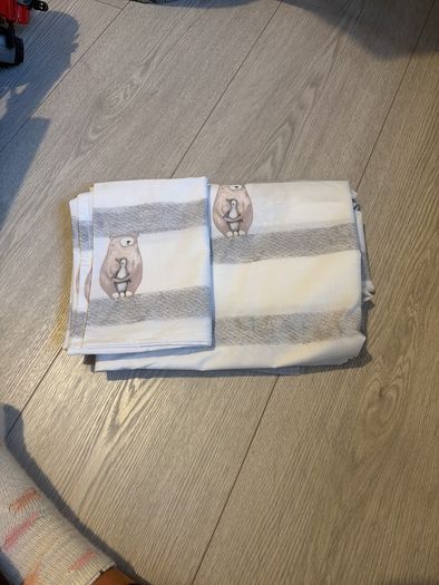 Animal Curtains & Matching Toddler Duvet Set (Next)