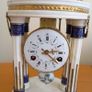 Antique pendulum marble clock. Image 2