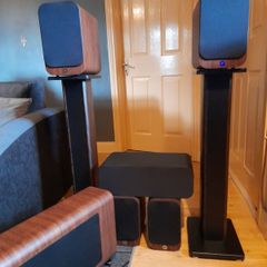 Q Acoustic 5.1 chanel speakers set