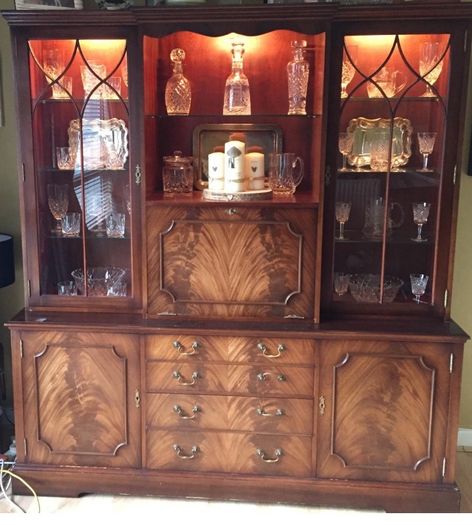 Bridge Craft hand made Display Cabinet