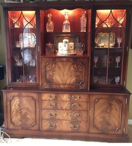 Bridge Craft hand made Display Cabinet