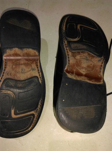 Dubarry Boys School  Leather Black Shoes, Size 1 UK / 33EU