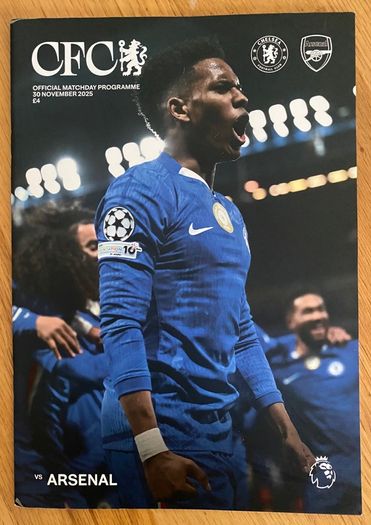 2025 Chelsea v Arsenal - Premier League Programme