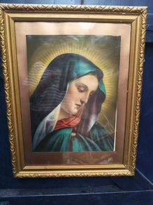 Old Religious Framed Print