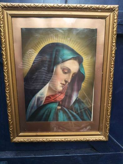 Old Religious Framed Print