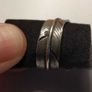 Handmade American Native Sterling Silver Feather Ring Image 3