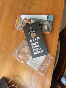 Beer bottle opener