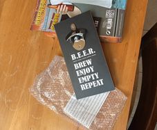 Beer bottle opener
