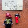 Lego minifigure Firefighter - 2019 Image 2