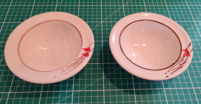 Louis Mulcahy Dearg Design Small Milk Jug & 2 Sugar Bowl