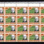 1972 Vatican City The 100th Anniversary of Don Luigi Orione and Lorenzo Perosis Commemorative Stamps Block of 20 Mint Never Hinged (MNH) Image 2