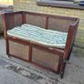 Victorian bergiere cot Image 2
