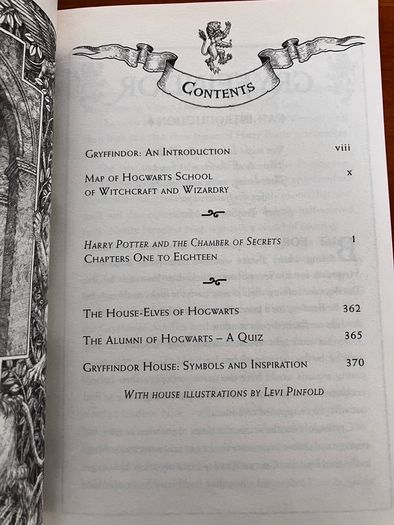 Harry Potter and The Chamber of Secrets, by J K Rowling , 20th Anniversary Edition.