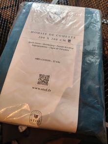 Quilt cover unopened