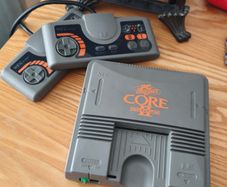 PC Engine Core Grafx II Console.