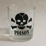 Set of 2 Vinyl for Halloween Adhesive Glass Vinyl Poison stickers decals Image 3