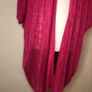 Yours pink leopard print sleeveless cardigan (size 26-28) Image 3