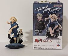 Mikey Manjiro Sano Figure Tokyo Revengers MegaHouse Petitrama Series Toman Heroic Scenes Vol. 2 Blind Box