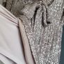 SERAPHINE Luxe Maternity Sparkle Tie-Knot Front Sz 12 (Rrp 79 Sterling) Image 8